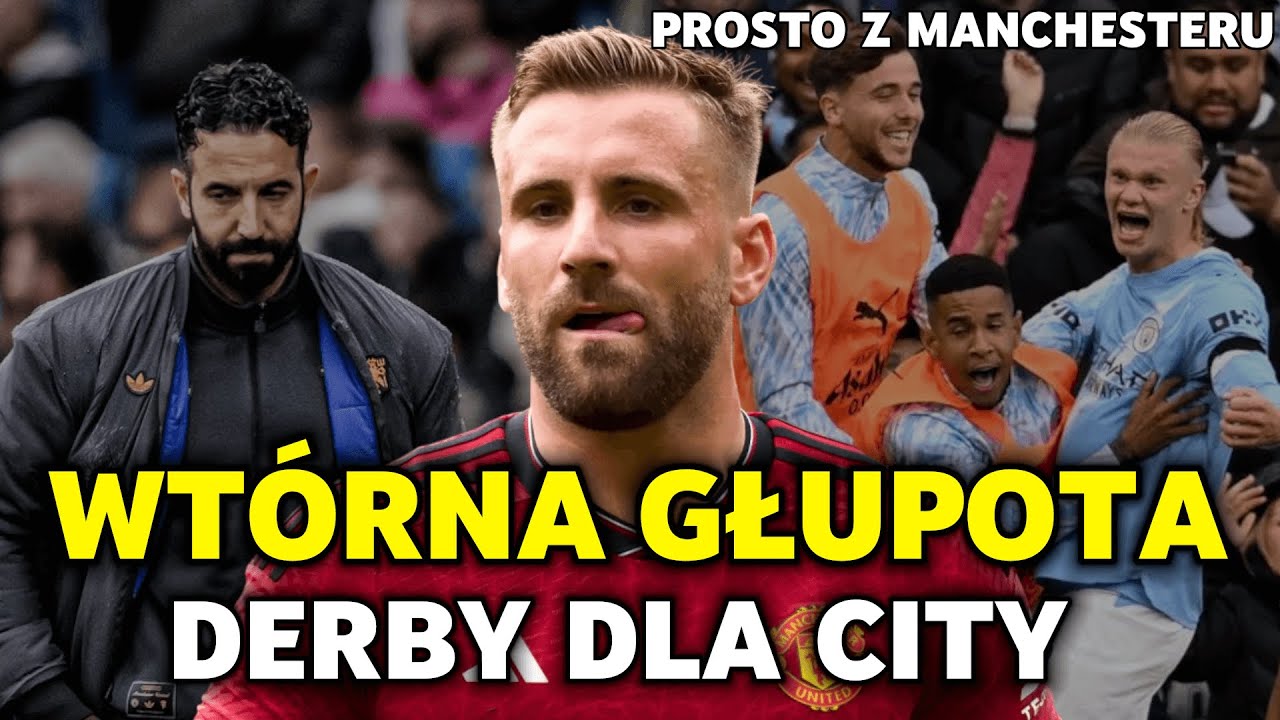 City lepsze w derbach Manchesteru. Logika trenera a właściwie jej brak.