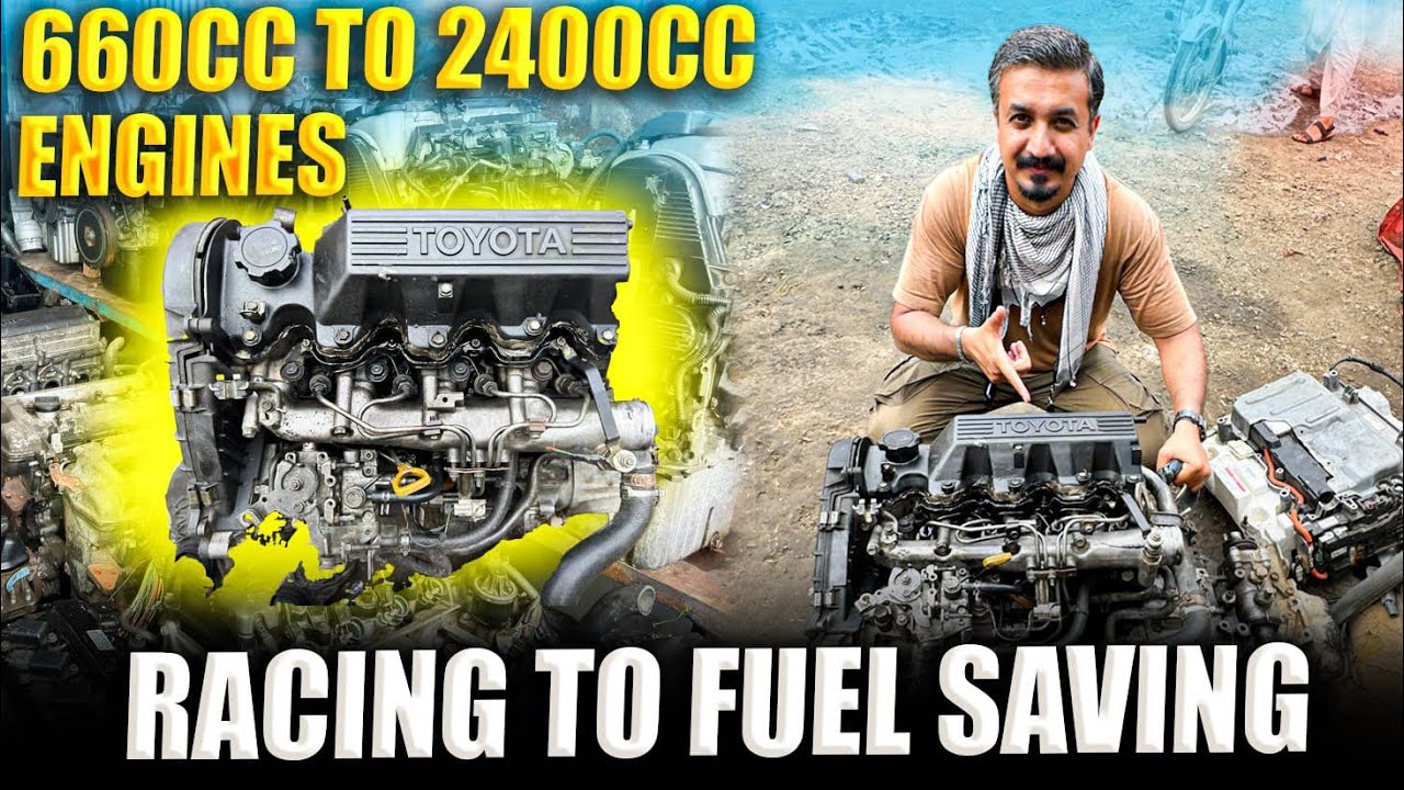 From Alto 660cc to Corolla 7K - INSANE Engine Collection in Rawalpindi