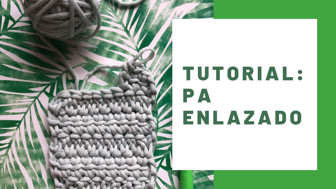 Tutorial / Punto Alto Enlazado / linked double crochet
