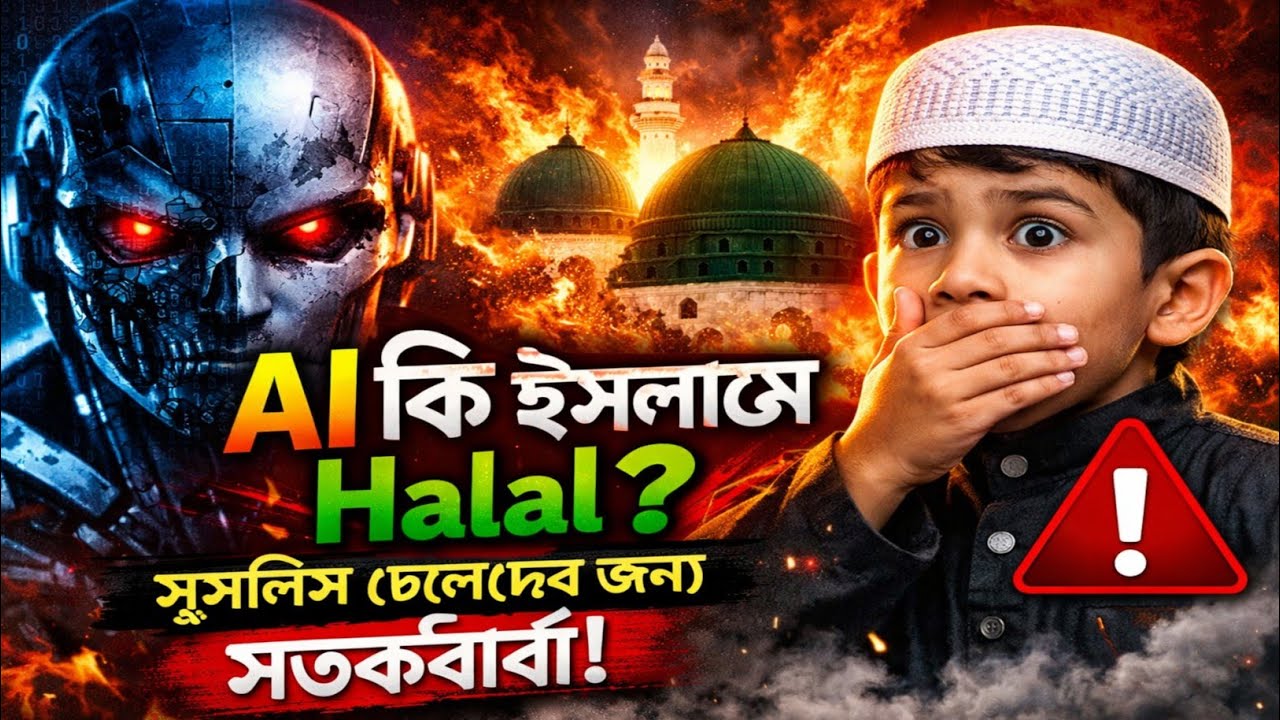 AI ব্যবহার করছেন? মুসলিম ছেলেদের আগে এই ভিডিও দেখা জরুরি I মুসলিম ছেলেদের জন্য AI ও ইসলাম