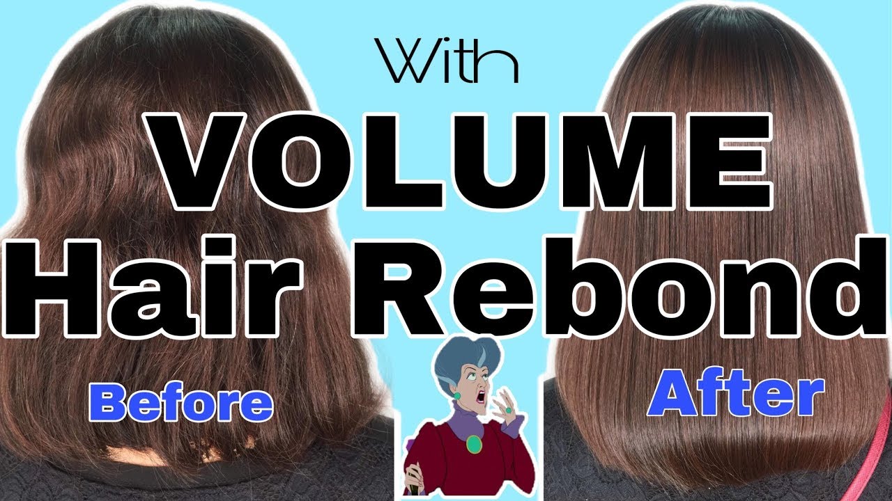 Hair Rebonding with VOLUME || Detailed Step By Step || by ALDRENiZED