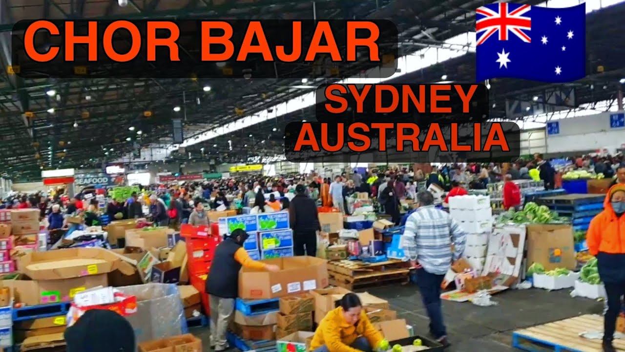 SYDNEY MARKET || AUSTRALIA || SHOPPING || DG VLOGS ||