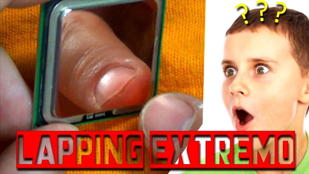 🔥COMO HACER LAPPING EXTREMO A CPU, PROCESADOR DE PC INTEL MOD| BAJA TEMPERATURA AL MÁXIMO!