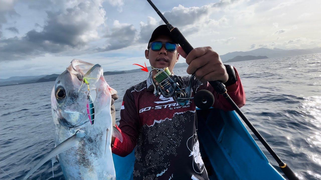 LIGHT JIGGING RAJA AMPAT, TEST REEL MAVERICK 4000 SW BY GO STRIKE VERSUS