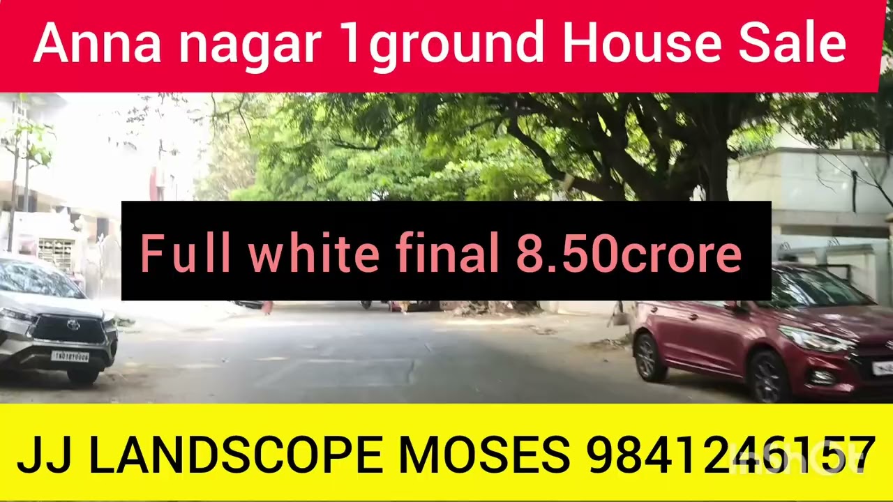 Anna nagar shanthi colony 1ground Independent House For Sale #House#sale#