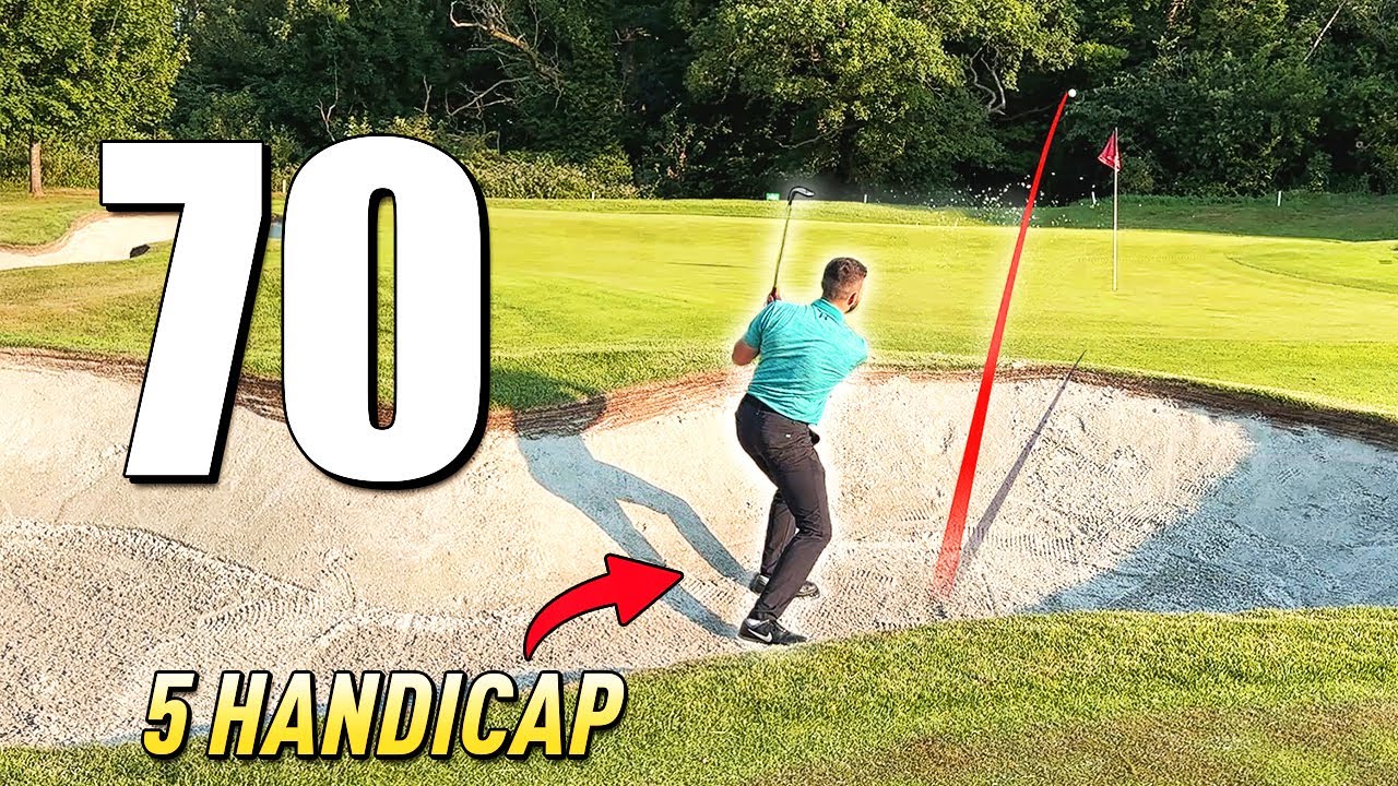 How I shot my LOWEST GOLF SCORE on camera