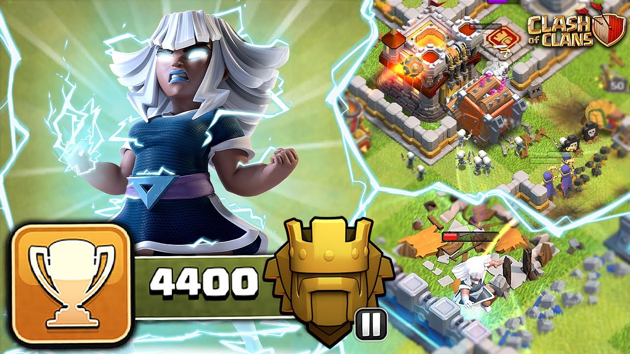 TH11 Trophy Pushing with Electro Titans | Clash of Clans