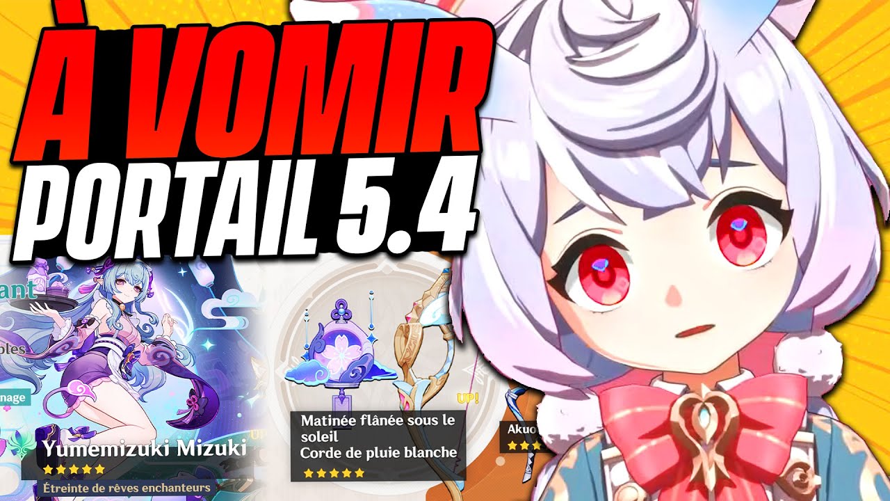 LE PIRE PORTAIL DE L'HISTOIRE ! Mizuki et Sigewinne | Analyse des Bannières 5.4 (Genshin Impact)