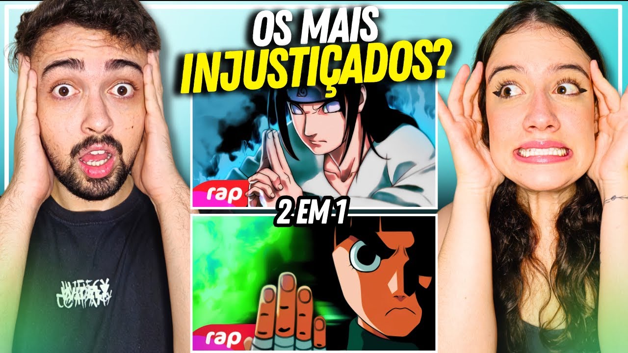 Rap do Neji + Rock Lee (Naruto) | 7 MINUTOZ React