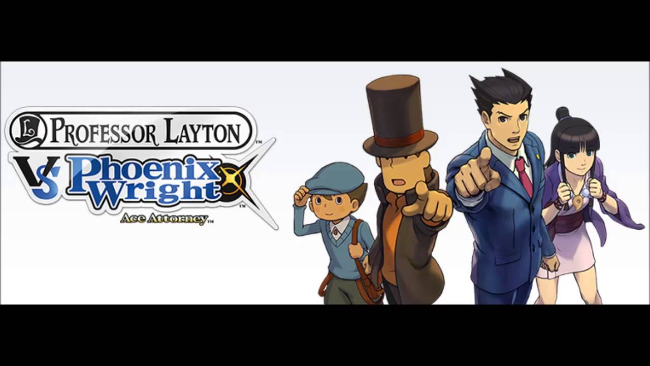 Professor Layton VS Phoenix Wright Ace Attorney - Logic and Tricks (English Court Suite) Extended