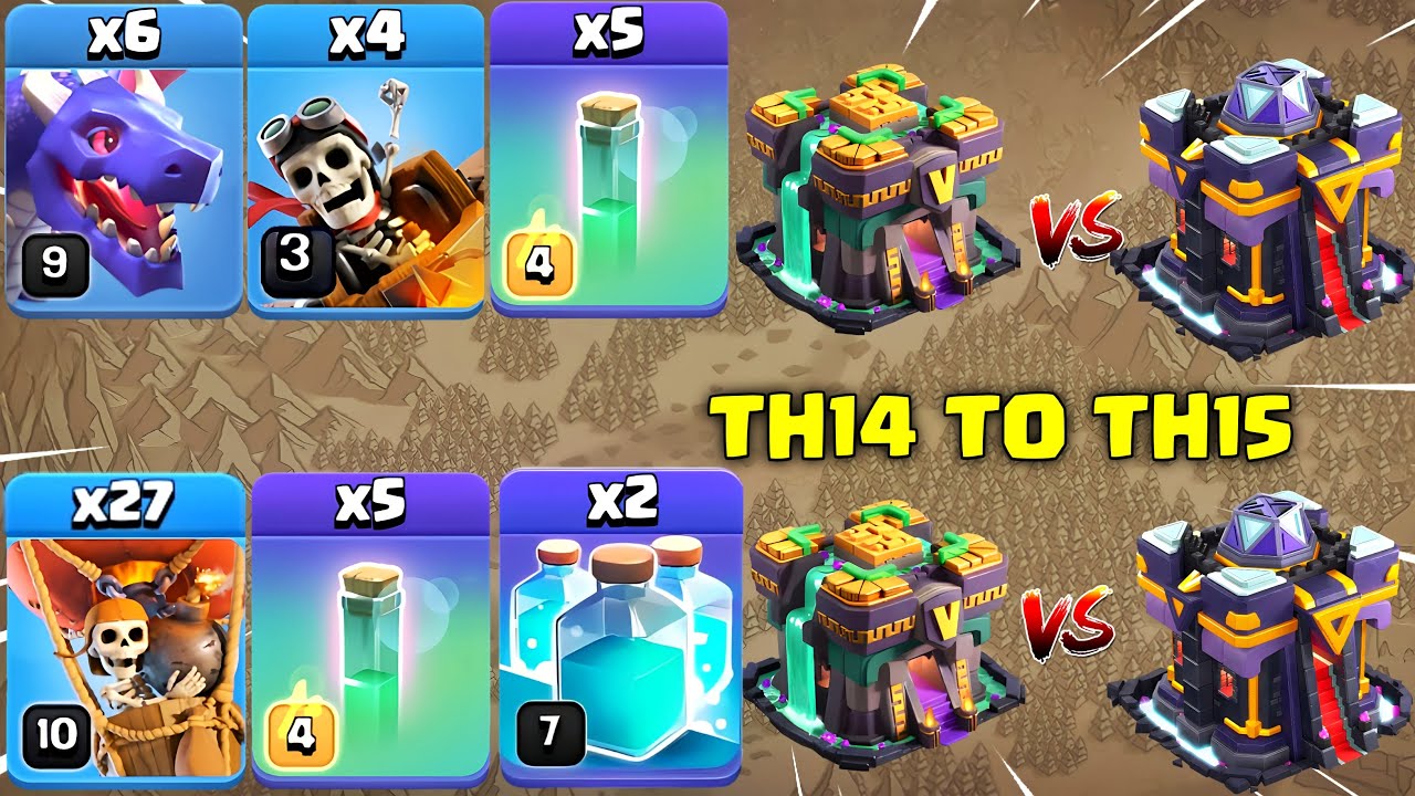 Th14 to Th15 Attack Strategy in Clash of Clans