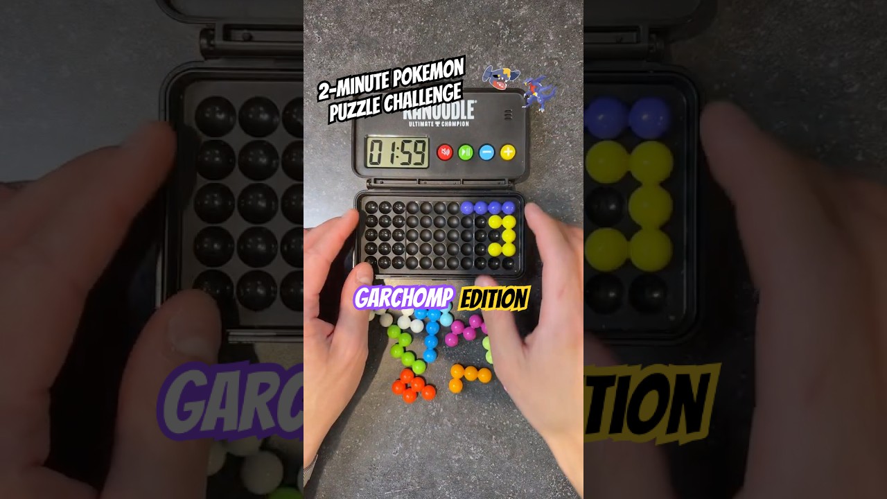 2-Minute Pokemon Puzzle Challenge: Garchomp Edition