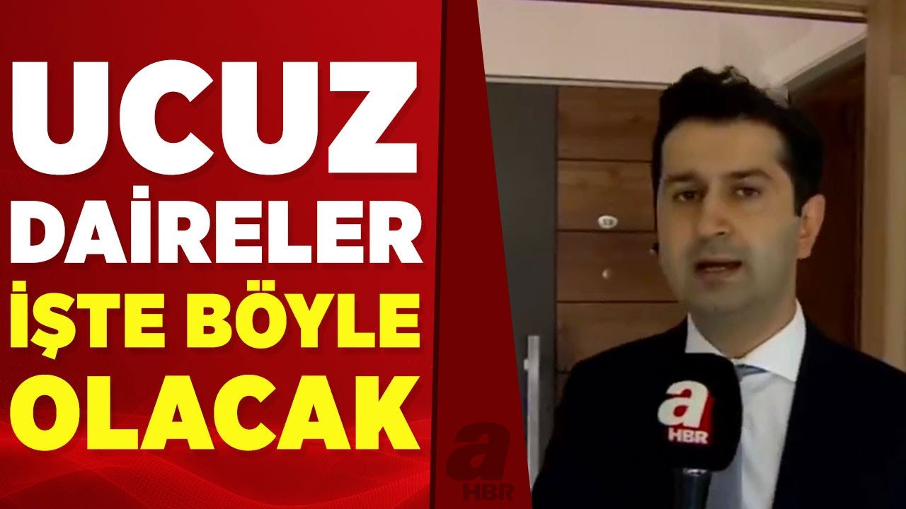 TOKİ'nin örnek sosyal konut dairesini A Haber görüntüledi | A Haber