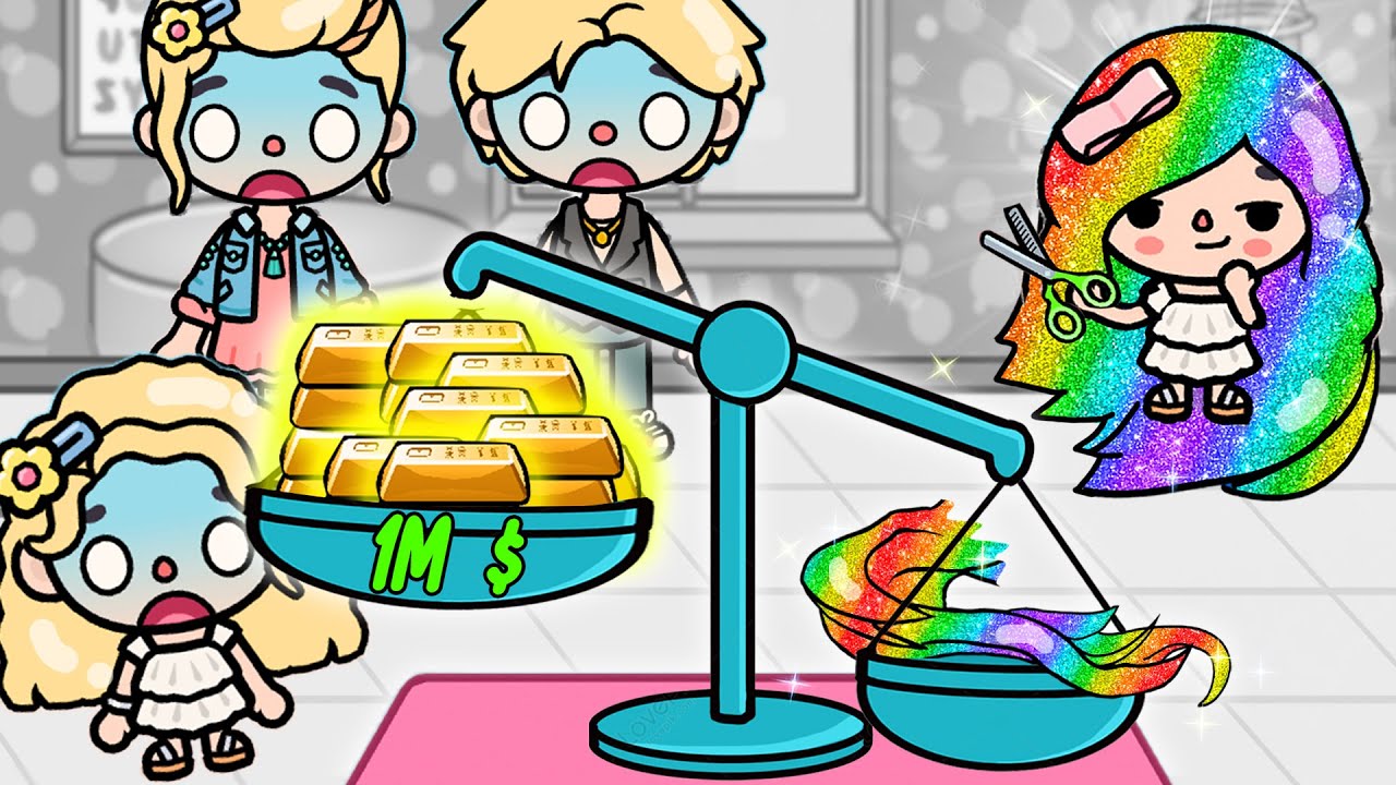 Mái Tóc Của Tôi Trị Giá 1.000.000 $  | Toca Life Story | Toca Boca