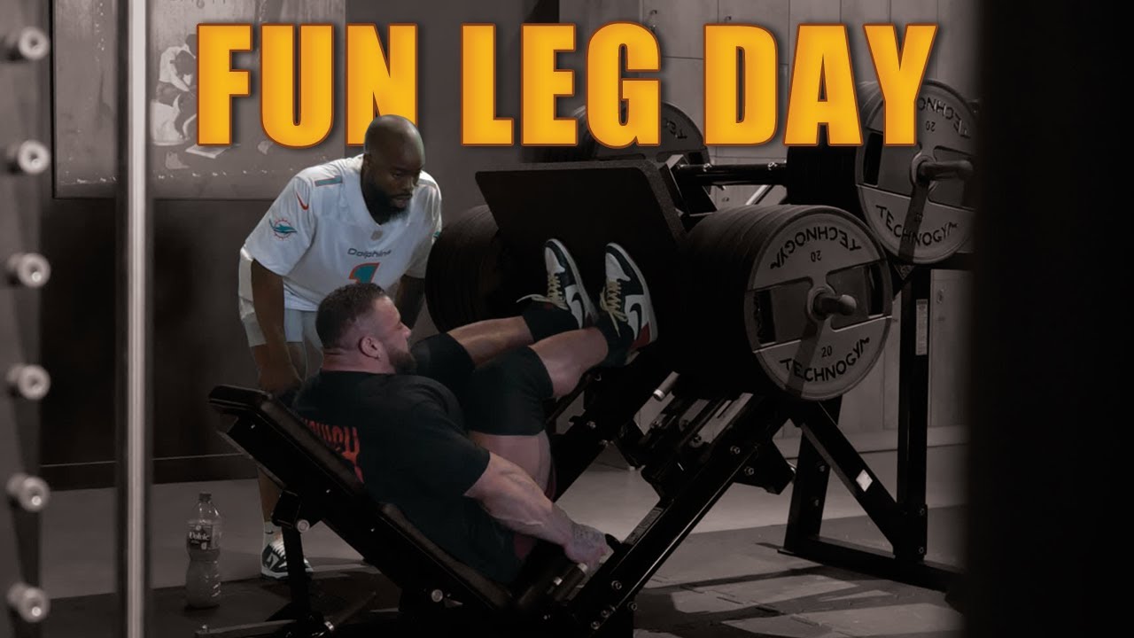 LEG DAY DANS MA NOUVELLE SALLE !