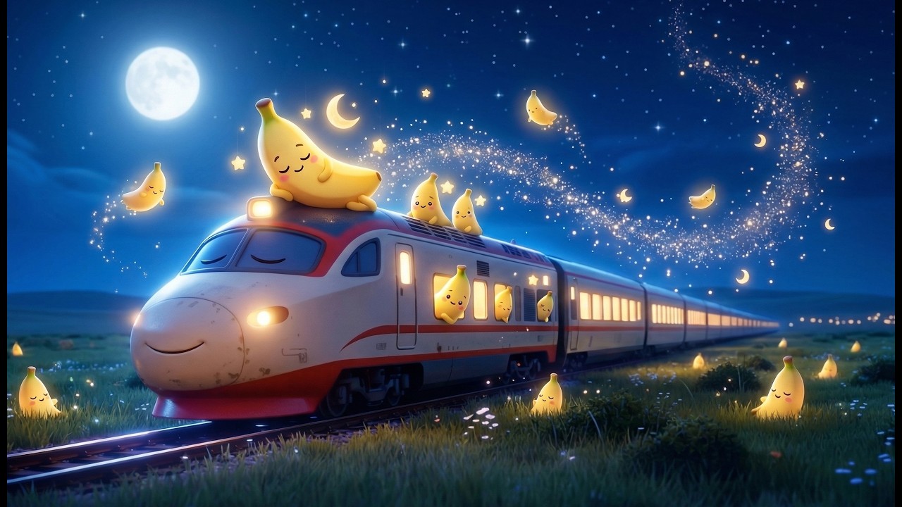 The Sleepy Train | Sleep Music For Babies & Kids | Bedtime Music For Toddlers To Sleep