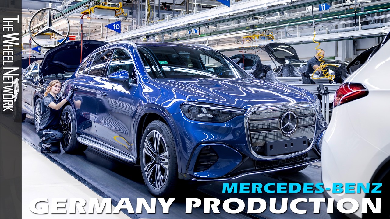 2026 Mercedes-Benz GLC EV Production in Germany [4K]