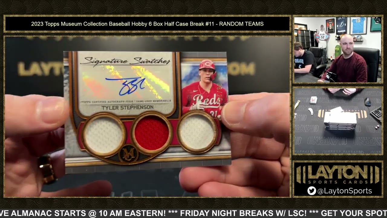 MIGGY LOGOMAN! UNREAL! 2023 Topps Museum Collection Baseball Hobby 6 Box Half Case Break #11