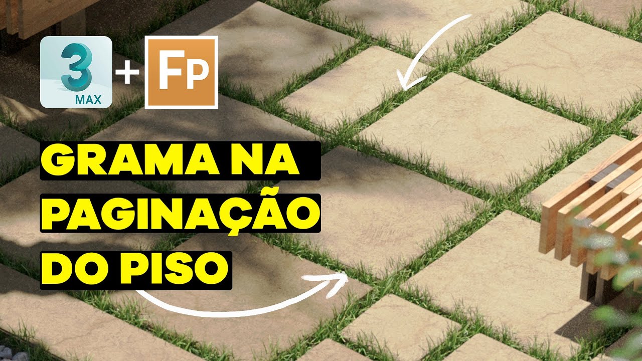 Como distribuir grama entre pisos com o 3ds Max e Forest Pack