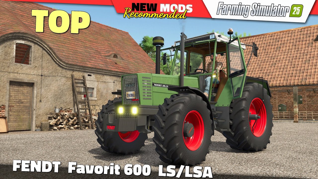 FS25 | FENDT Favorit 600 LS/LSA - Farming Simulator 25 Mods Review QHD