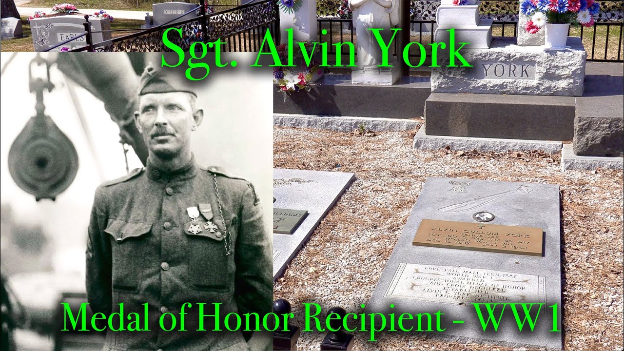 THE SGT. ALVIN YORK STORY, Medal of Honor - WW1 - 