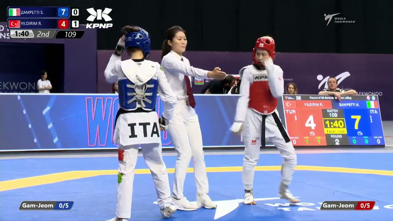 109 R32 Women  46kg ITA ZAMPETTI S  TUR YILDIRIM R