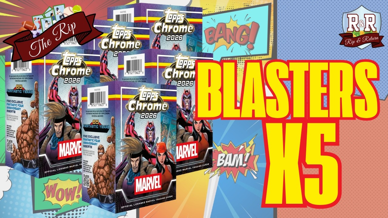 Tempted to Buy These? Check out this Rip First! | 2026 Topps Chrome Marvel Blaster Box Profit Review