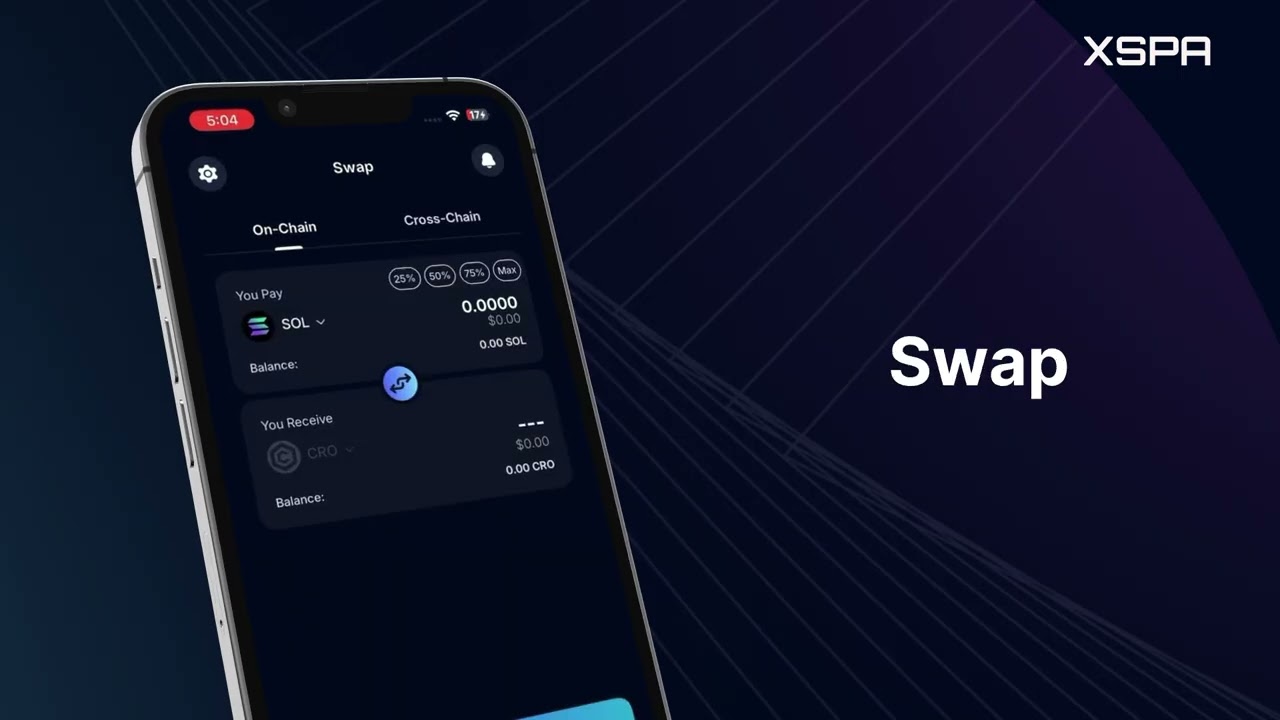 XSPA Wallet is NOW LIVE on App Store | Send, Receive & Swap Crypto Anytime, Anywhere
