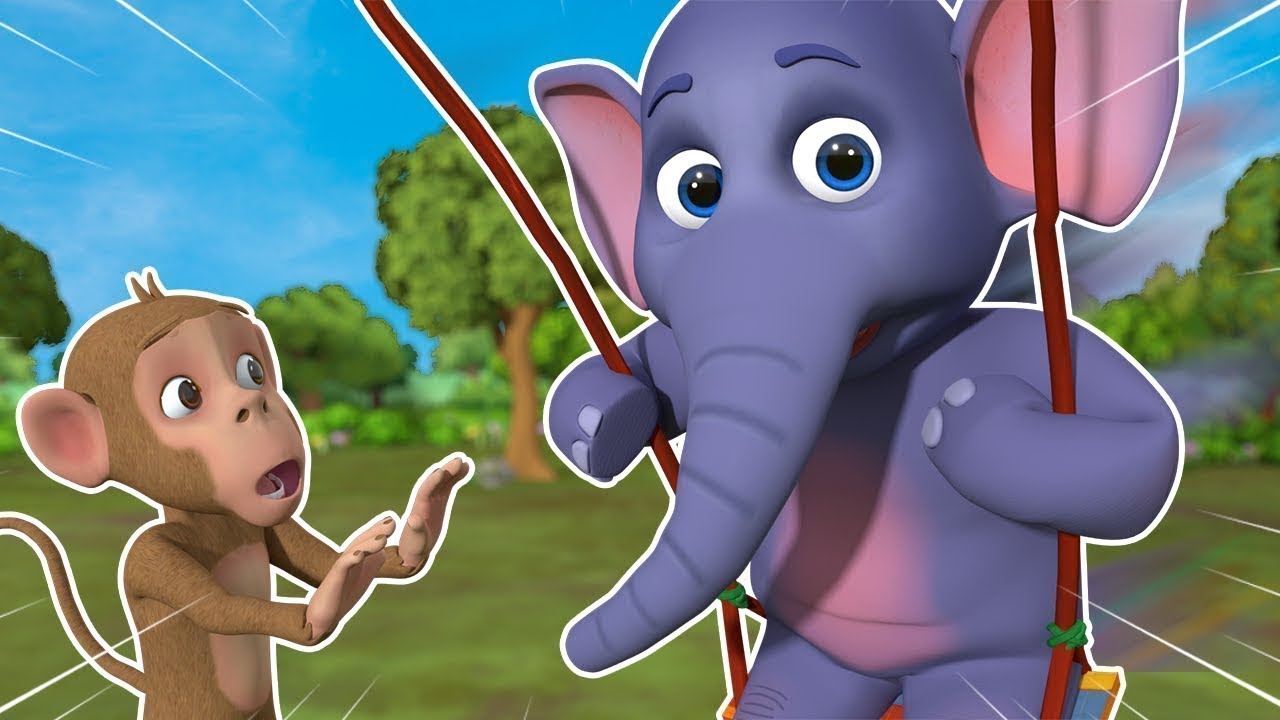 हाथी राजा | Hathi Raja kahan chale | Nursery Rhymes For Kids