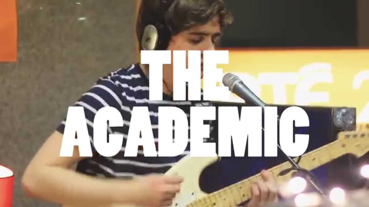 The Academic 'Sometimes' live in Eurosonic 2016 warm-up session at 2fm studios