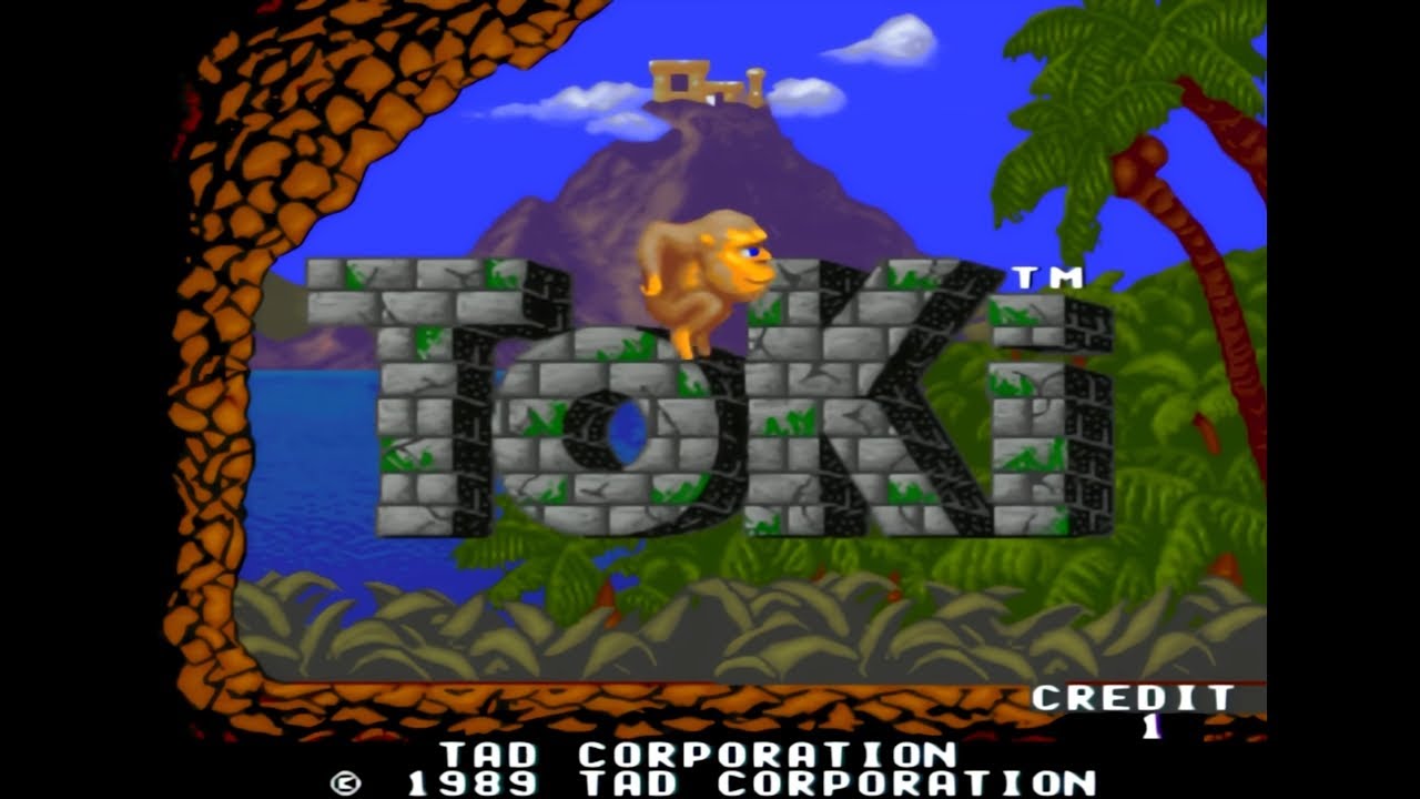 ToKi 1989 Arcade game #gamer #nintendo #playstation #Sega #Amiga #c64 #retro #classic #atari #psp 