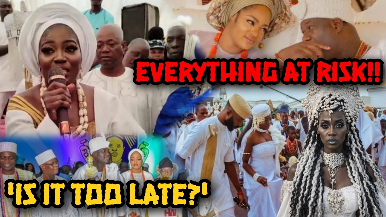 Palace on Fịr&ecirc;! Ashley Br&eacute;&aring;ks Down with Open Apology to Iyanifa over Queen Naomi Position