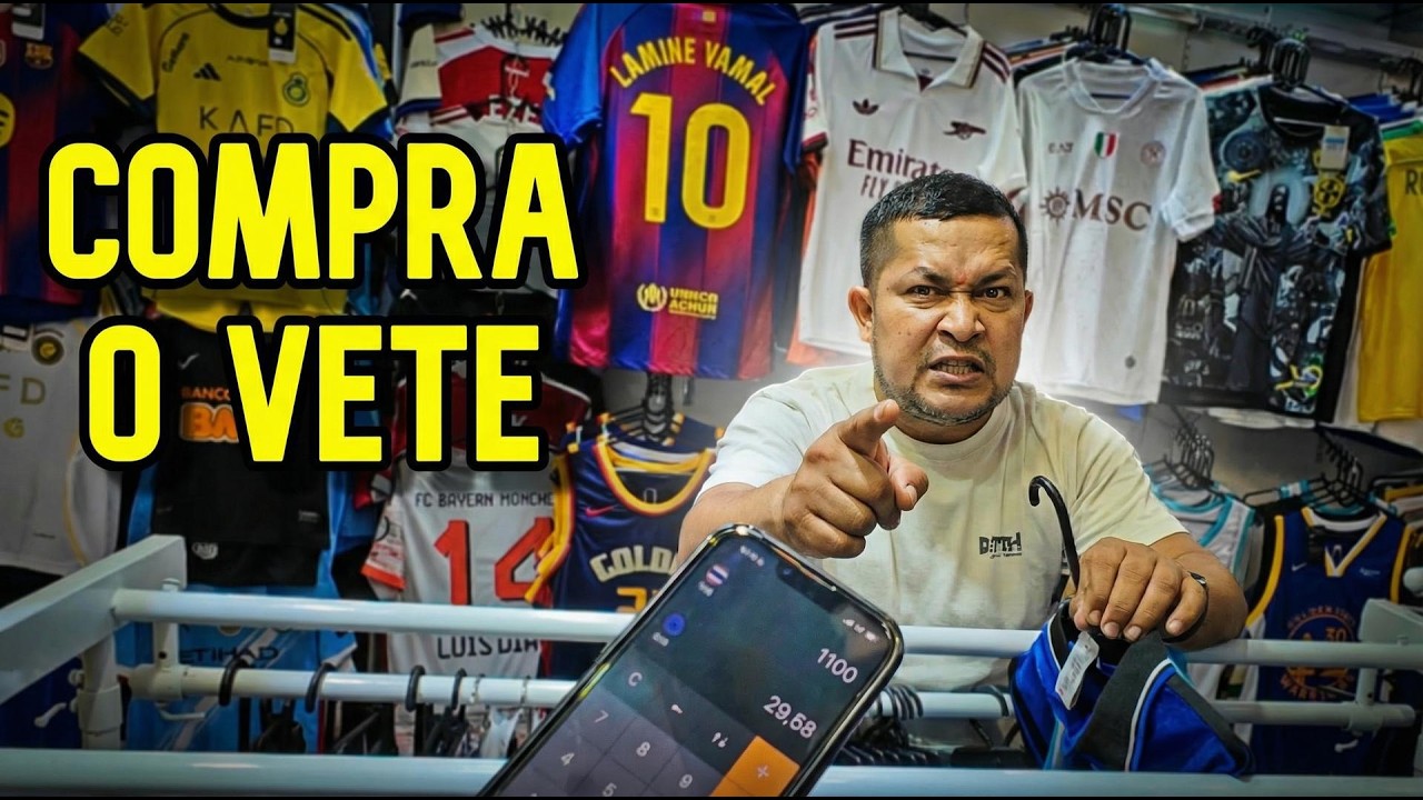 REGATEANDO en el Mayor Mercado de Falsificaciones en Tailandia 🇹🇭