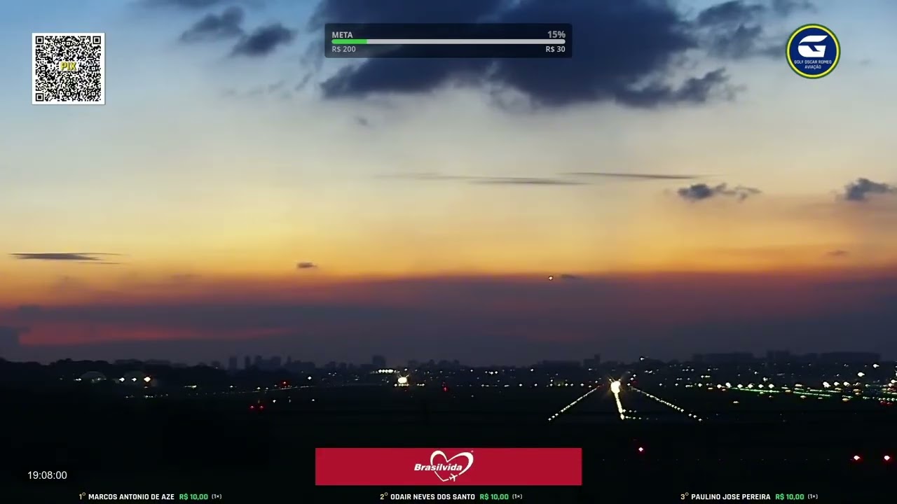 LATAM 777 ACELERA NO PÔR DO SOL… E FREIA FORTE EM GRU