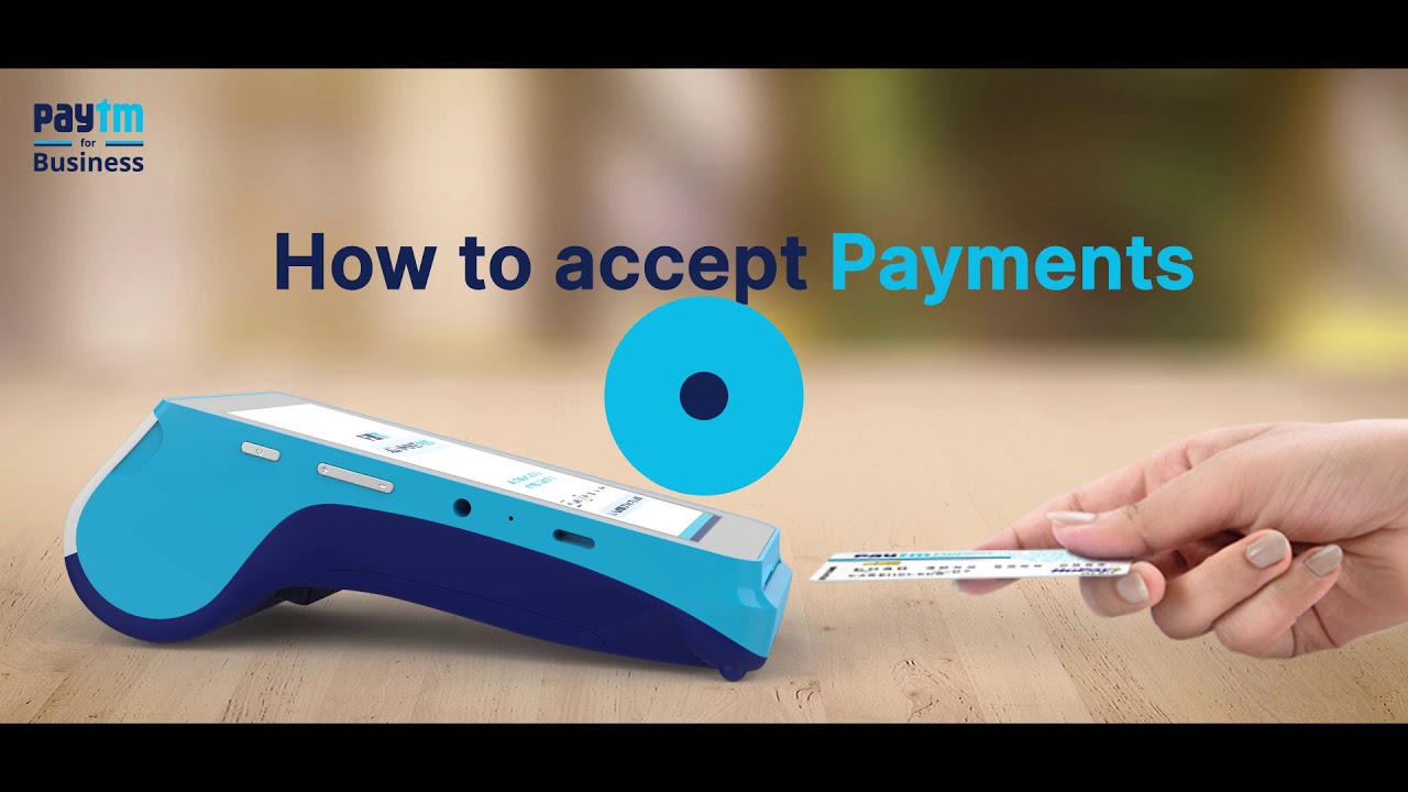 Getting started with your Paytm Card Machine