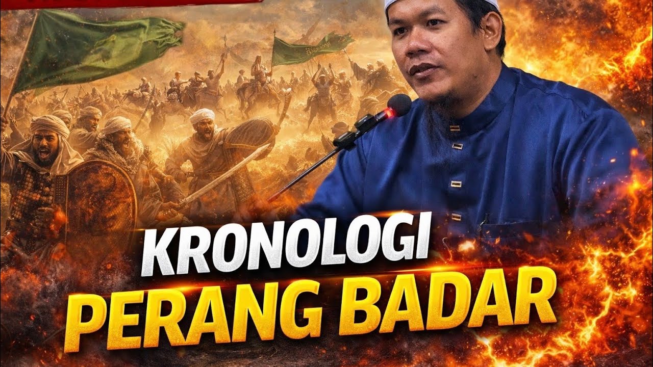 8 Mac 2026 | Tazkirah Ramadan | Ustaz Naim Said : Kronologi Perang Badar