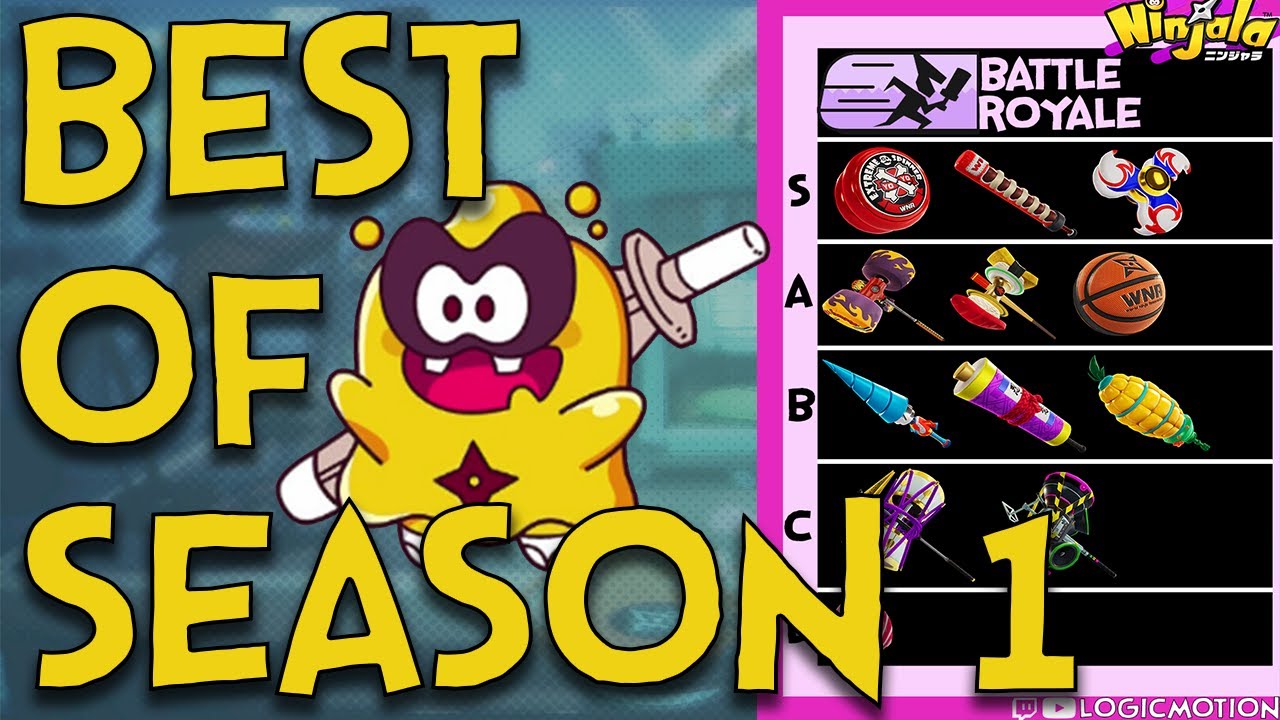 Ninjala : Definitive Tier List of Season 1