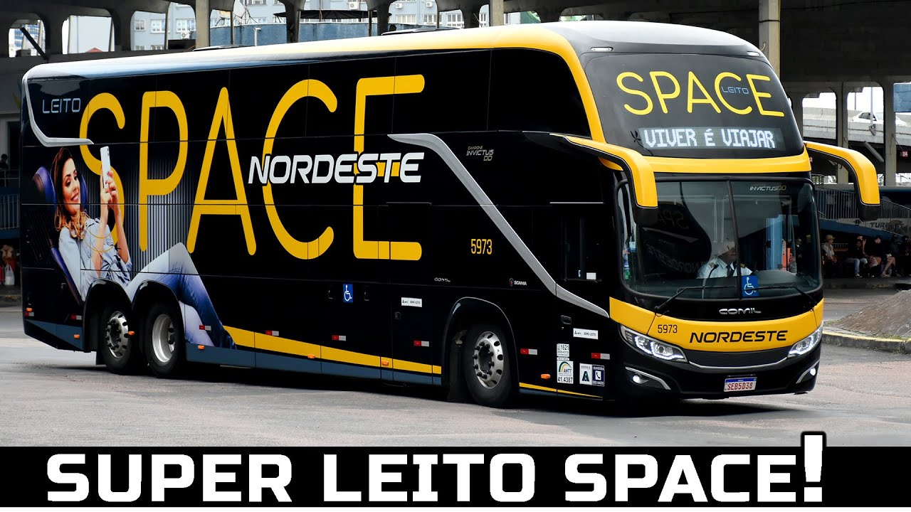 LEITO DE QUALIDADE? NOVOS ÔNIBUS BLACK DOUBLE DECKER LEITO TOTAL DA EXPRESSO NORDESTE
