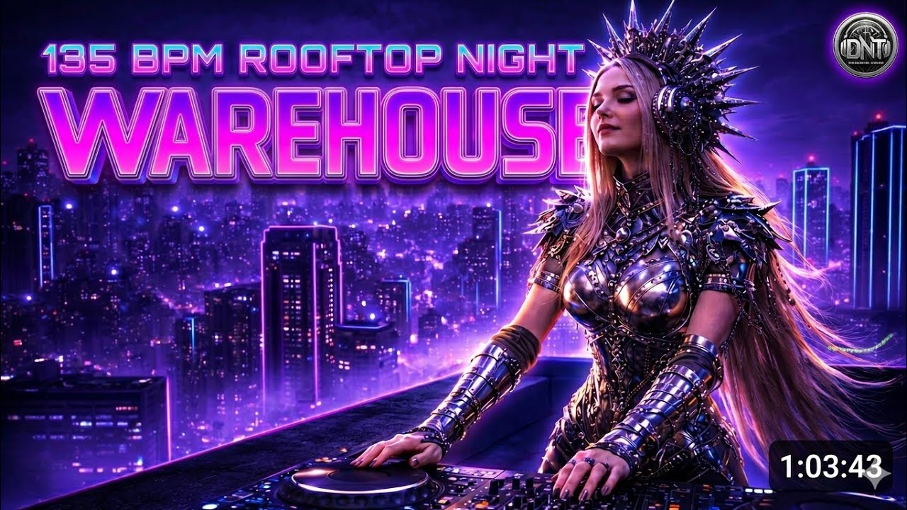 ROOFTOP RAVE 🌃 135 BPM Hard Warehouse Techno Mix 2026