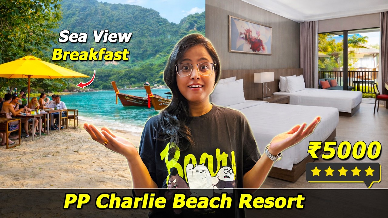Best Stay in Phi Phi Islands 🇹🇭  | Best Hotel in Phi Phi | PP Charlie Resort