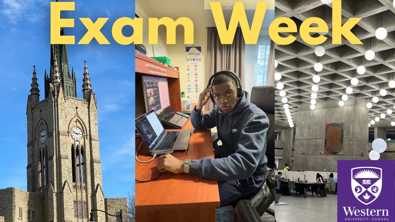 Exam Week In My Life At Western University As a Medical Science Student 💜: Balancing Everything?