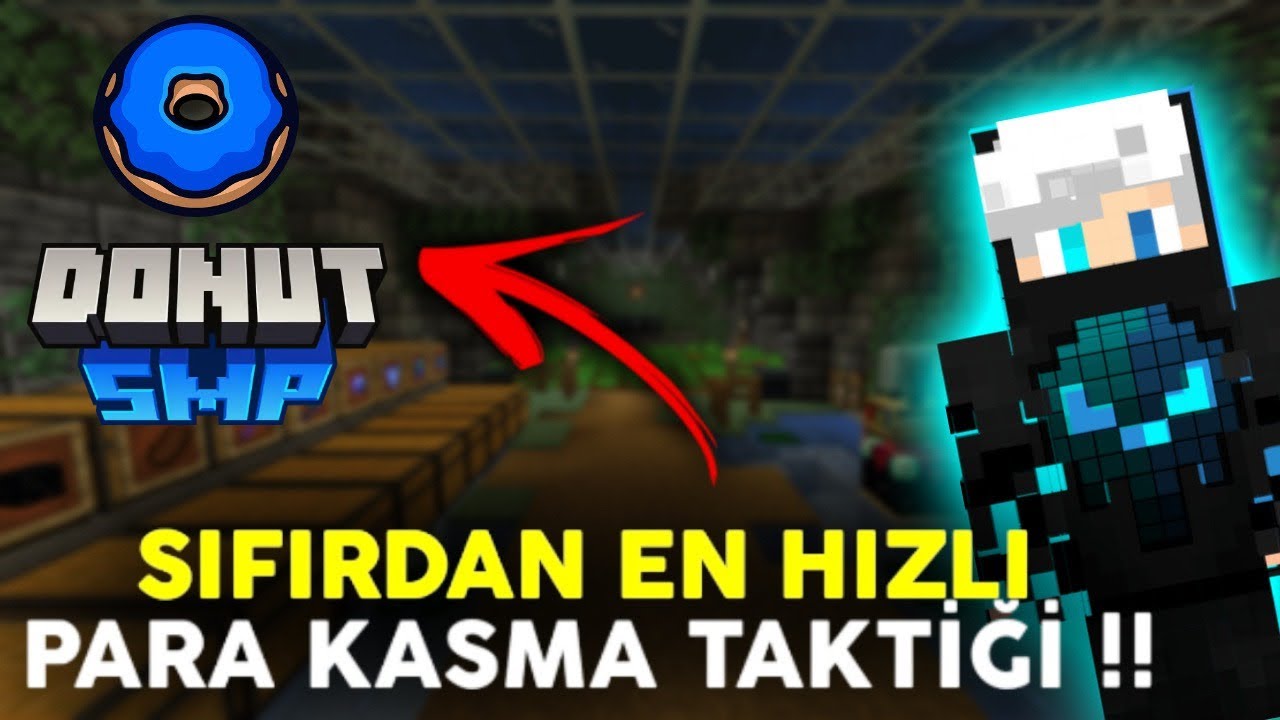 Donut SMP Kimsenin Bilmediği  Gizli Para Kasma Taktiği  0'Dan Milyoner Olma Yolu !