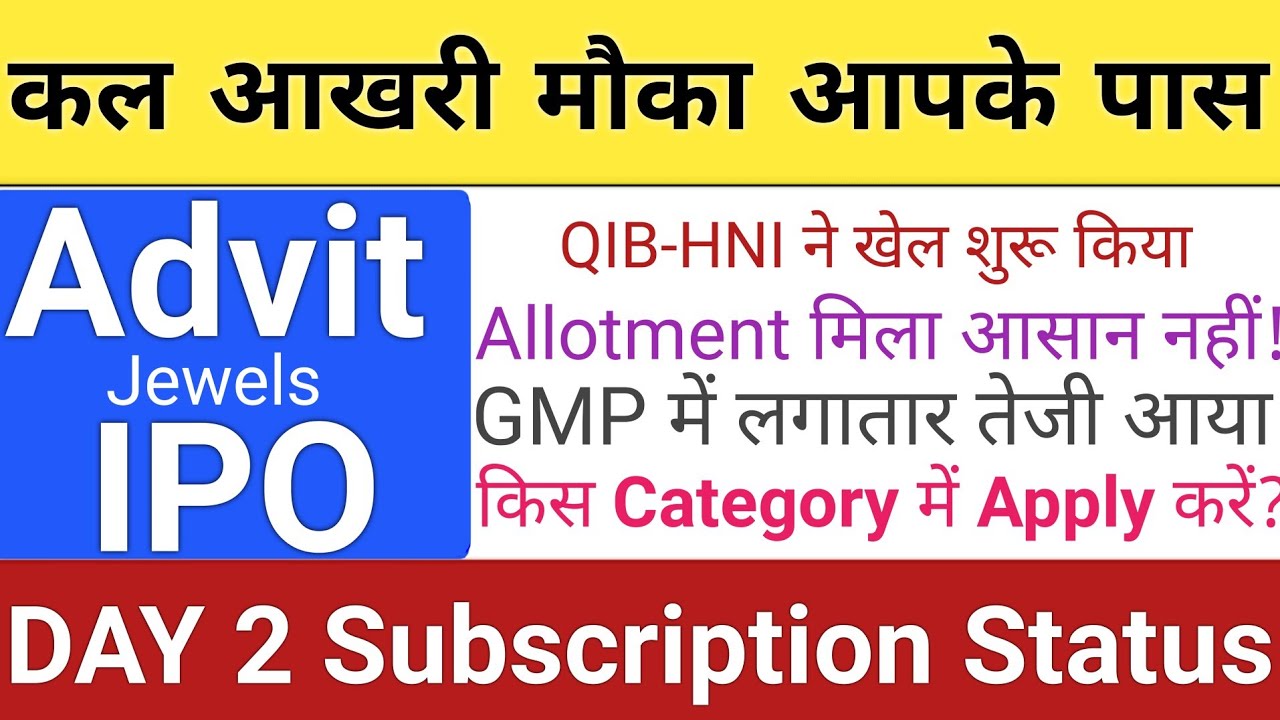 Advit Jewels IPO | Advit Jewels IPO Subscription GMP | Upcoming IPO in June 2026 | Stock Market Tak
