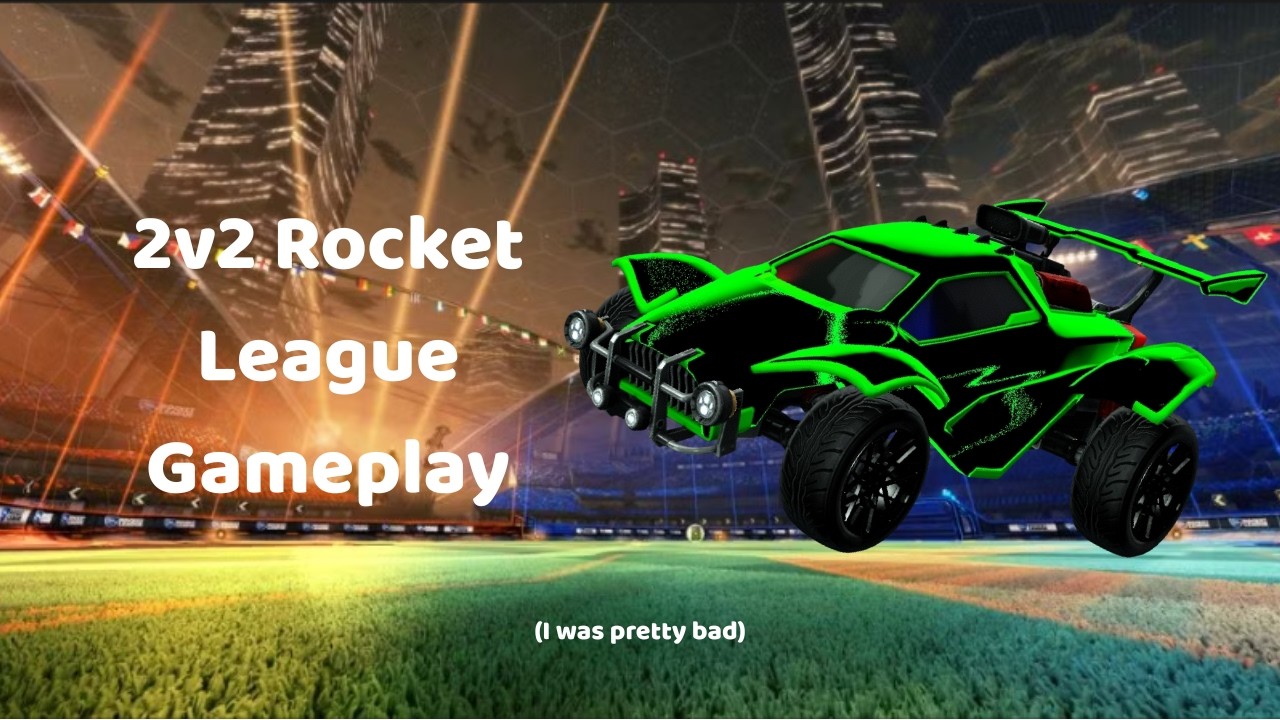 2v2 Rocket League Gameplay