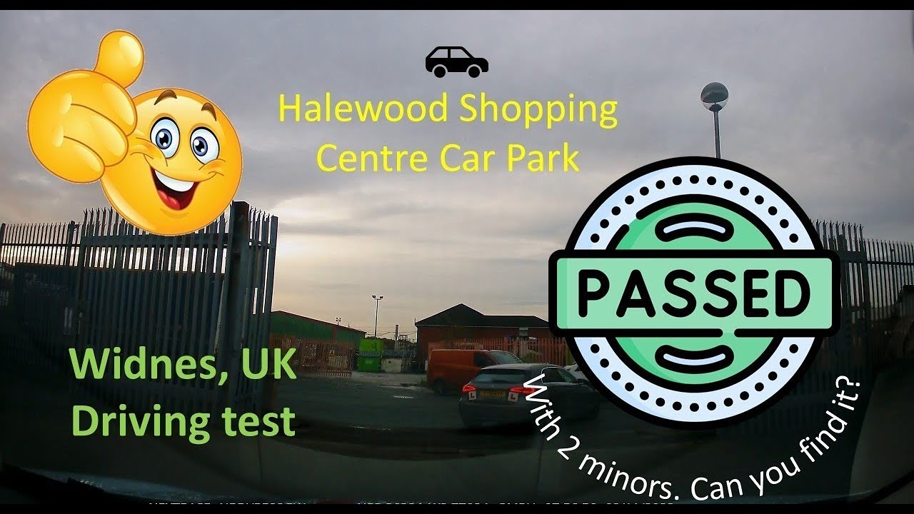 Widnes, UK   Practical Driving Test Route  1