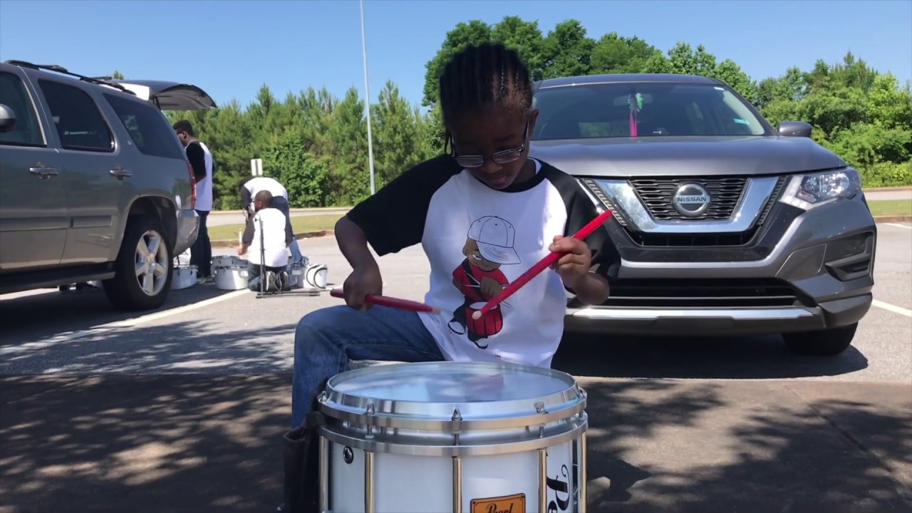 Amazing Little Drummer Boy Plays Snare Drum Solo
