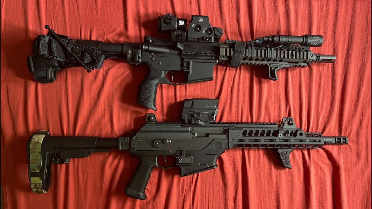 Galil ACE Gen 1 308 pistol with RS Regulate 9” handguard final look