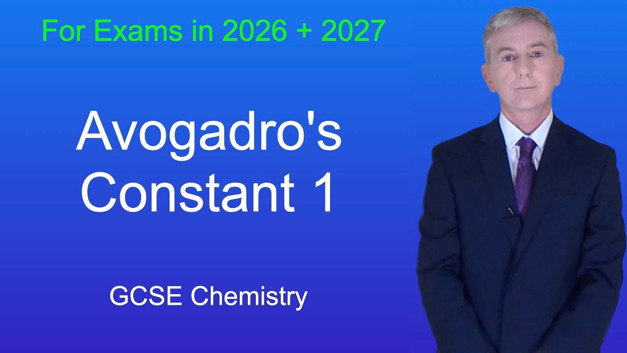 Повторение химии GCSE &laquo;Константа Авогадро 1&raquo;