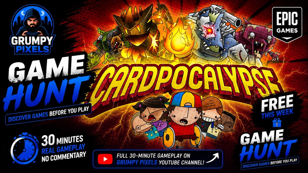 Free on Epic Games // 20.08.2026-27.08.2026 // Cardpocalypse // 30 min Gameplay