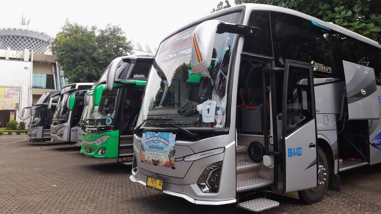 TERNYAMAN DI JABODETABEK. TRIP PARIWISATA BUS KERUB VS SUBUR JAYA DARI DQM BOGOR KE TMII JAKARTA